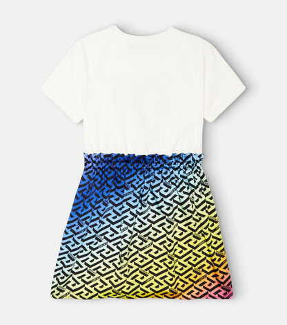 Printed T-shirt dress