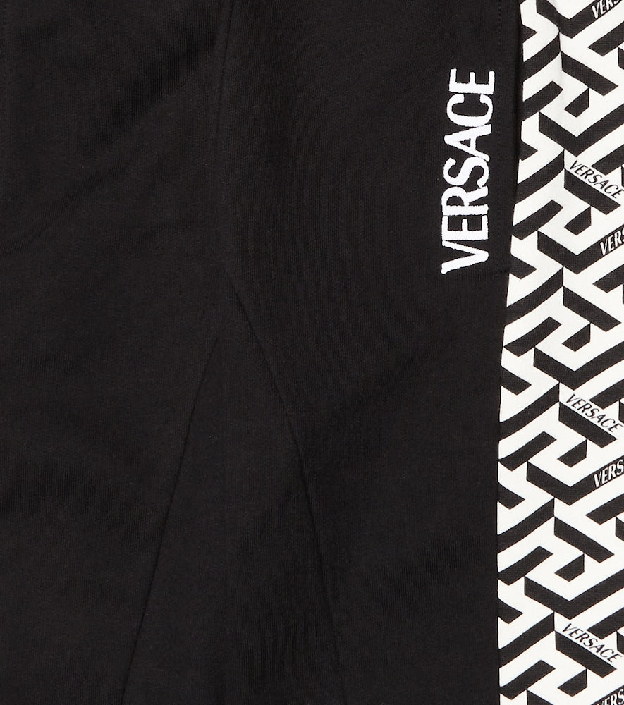 La Greca cotton jersey sweatpants