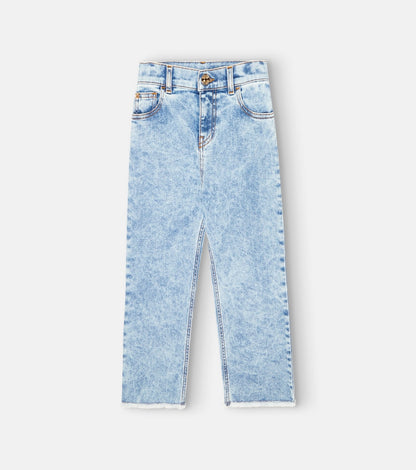 Straight-leg jeans