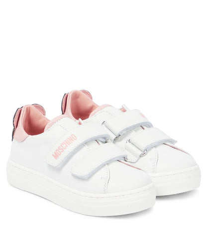 Leather sneakers