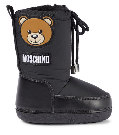 Logo snow boots