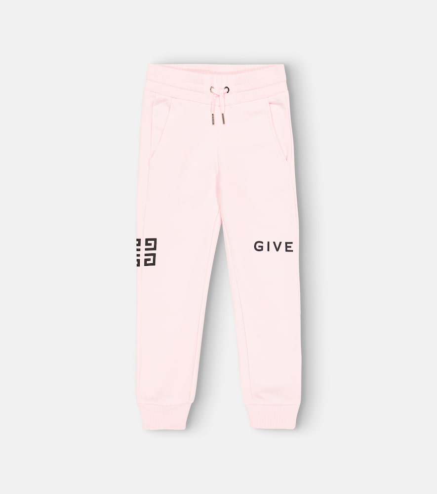 4G cotton-blend jersey sweatpants