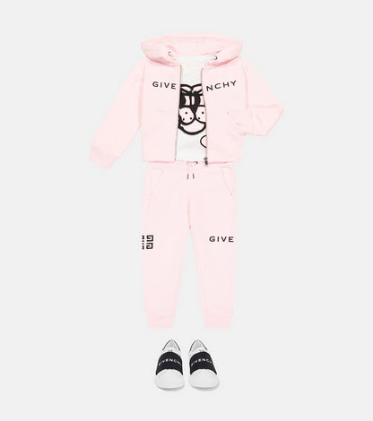 4G cotton-blend jersey sweatpants