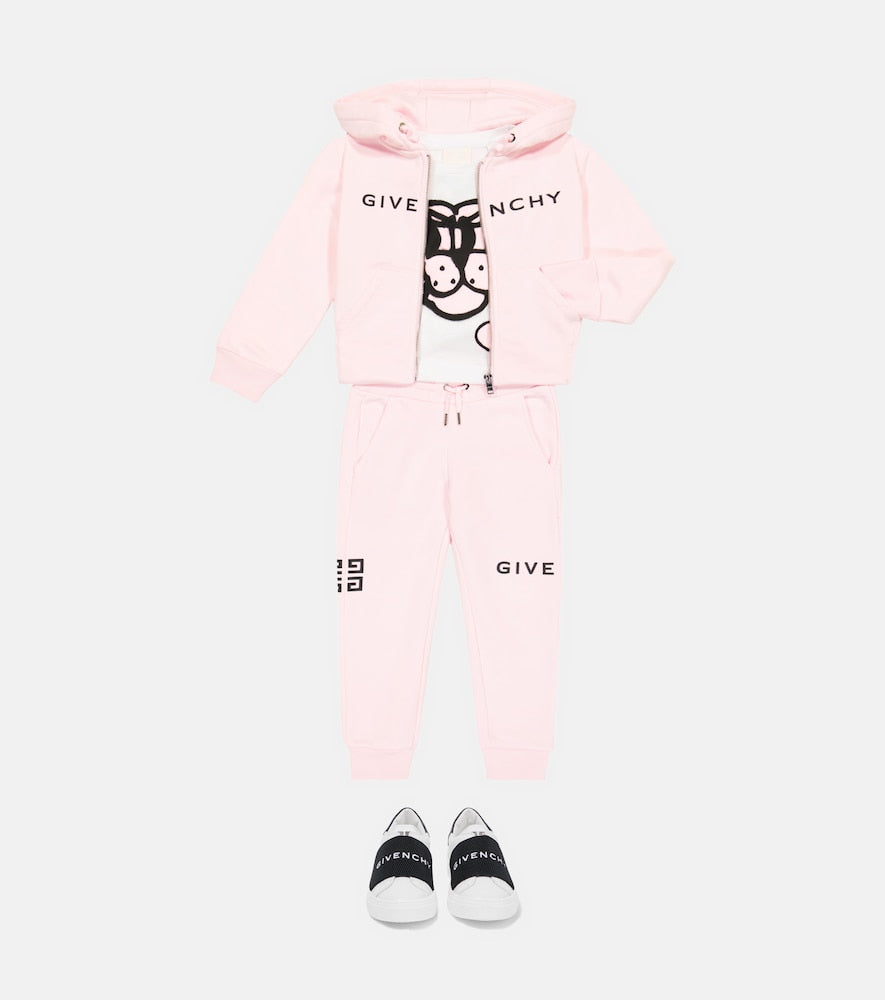 4G cotton-blend jersey sweatpants