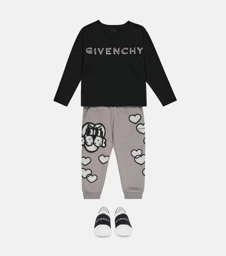 x Chito cotton-blend jersey sweatpants