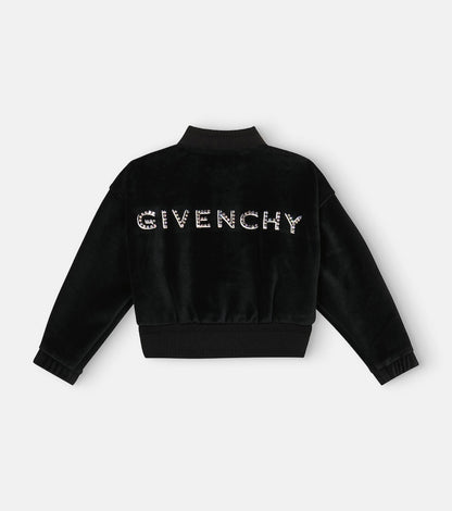 Velvet cardigan