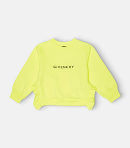 Logo cotton-blend sweatshirt