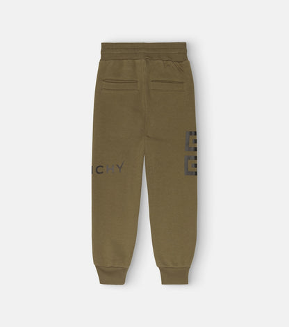 Logo cotton-blend sweatpants
