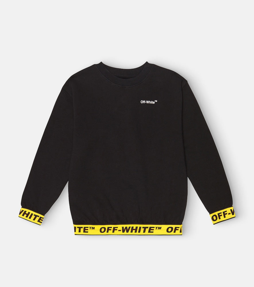Logo cotton jersey sweatshirt