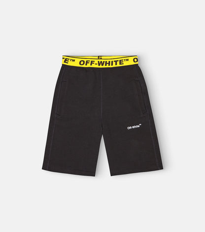 Logo cotton jersey shorts