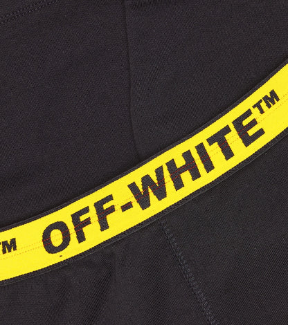 Logo cotton jersey shorts