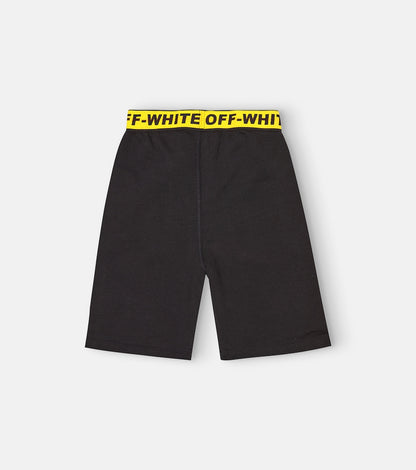 Logo cotton jersey shorts