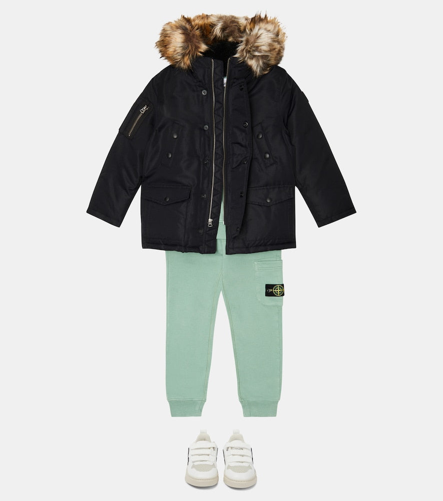 Hooded parka