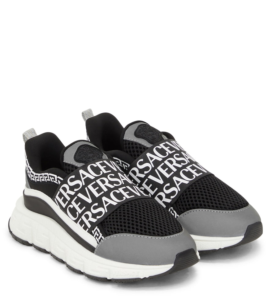 Trigreca logo printed sneakers