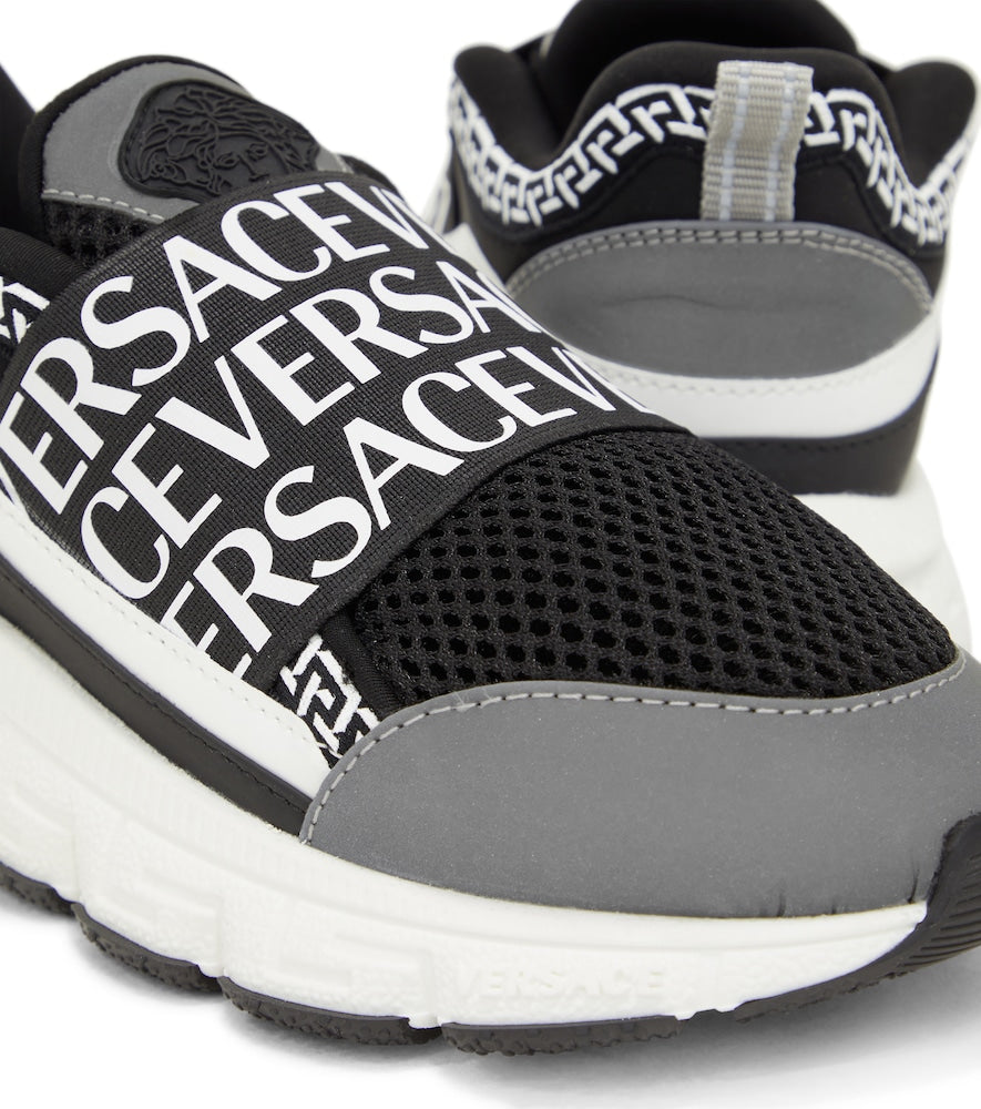 Trigreca logo printed sneakers
