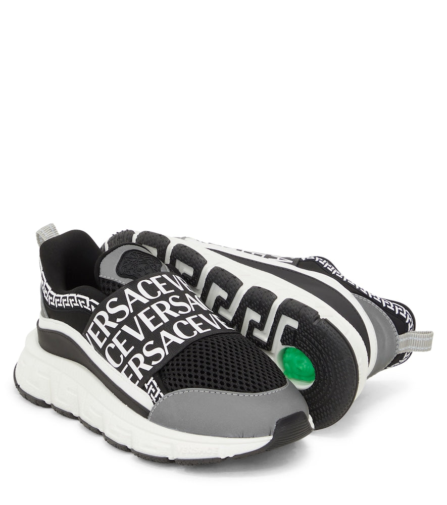 Trigreca logo printed sneakers