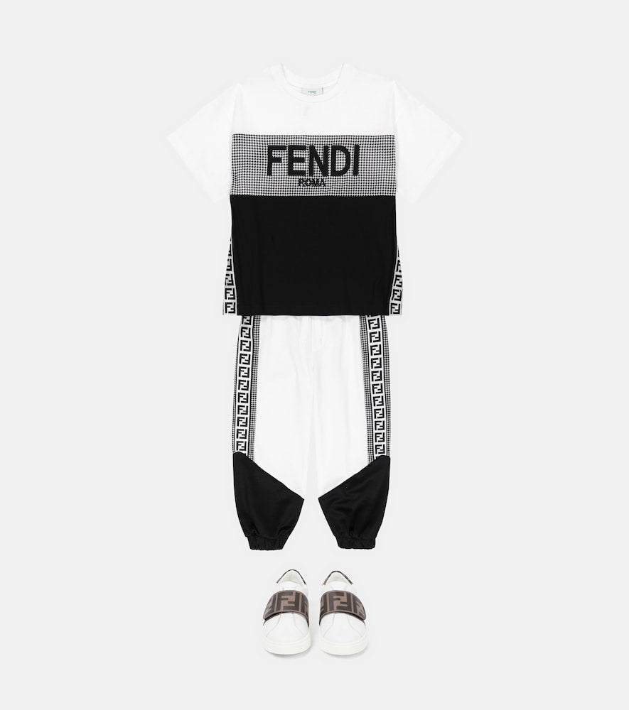 Cotton-blend sweatpants