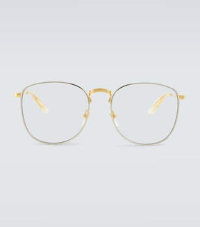Square metal glasses