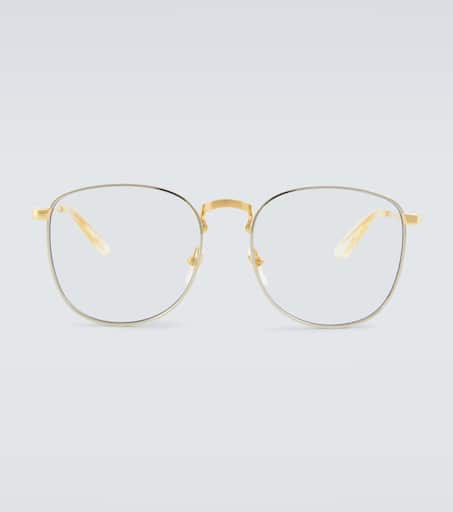 Square metal glasses