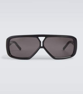 Rectangular acetate sunglasses