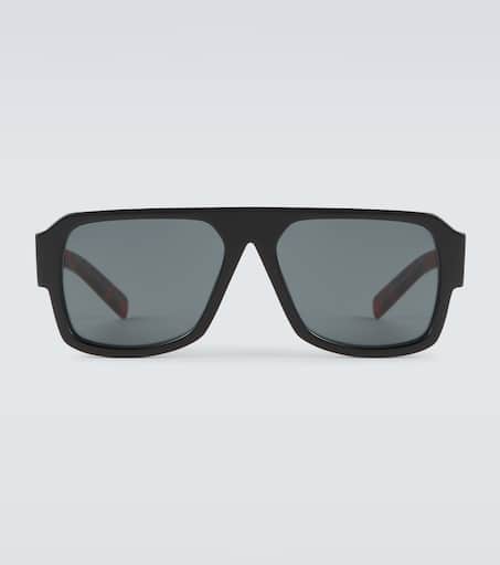 Square acetate sunglasses