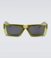 Runway rectangular sunglasses