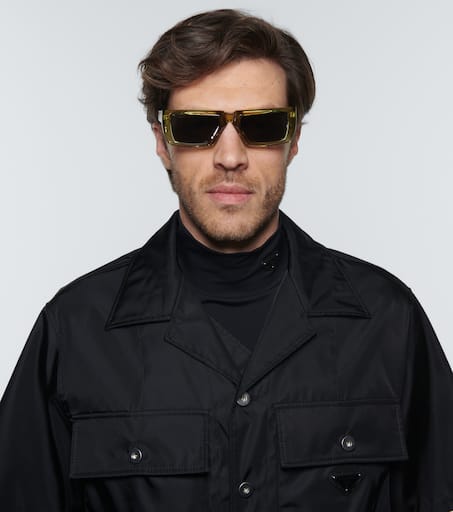 Runway rectangular sunglasses