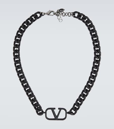 VLogo signature chain choker
