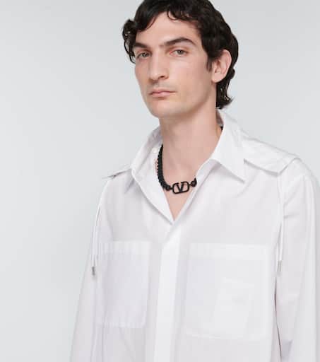 VLogo signature chain choker