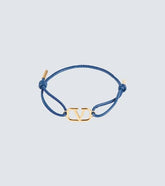 VLogo Signature leather bracelet