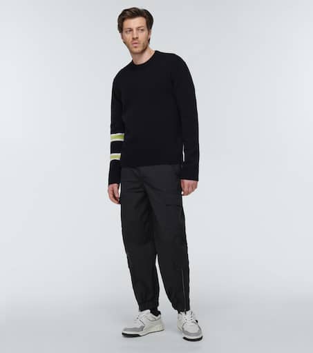 VLogo wool and cashmere sweater