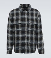 Checked overshirt