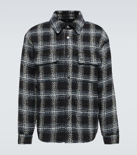Checked overshirt