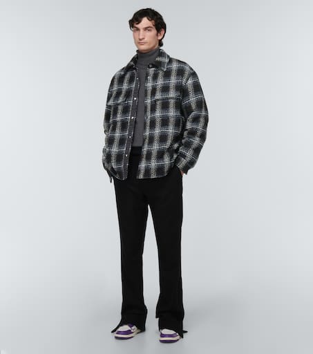Checked overshirt