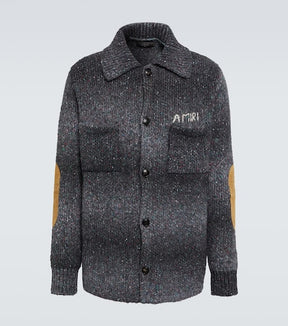 Virgin wool overshirt