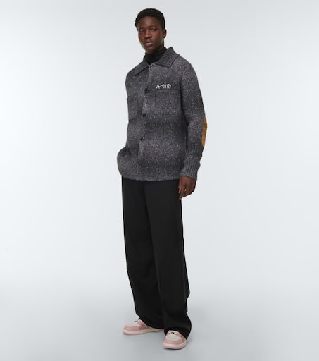 Virgin wool overshirt