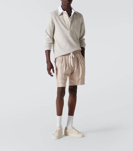 Cotton piqué polo shirt