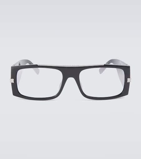 4G rectangular glasses