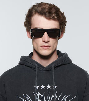4G rectangular glasses