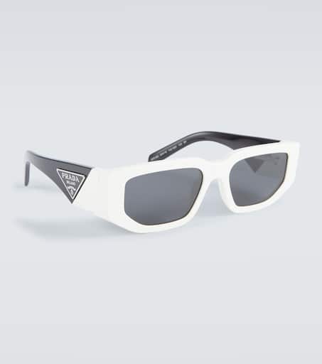 PR 09ZS rectangular sunglasses