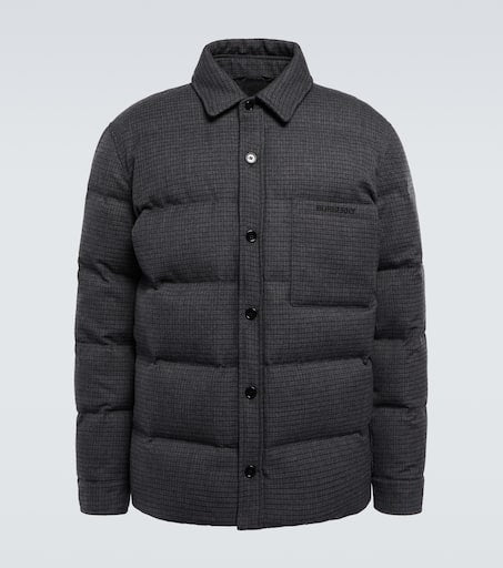 Padded silk jacket