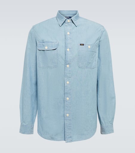 Cotton chambray shirt