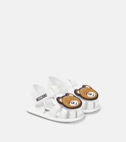 Baby Teddy Bear leather sandals