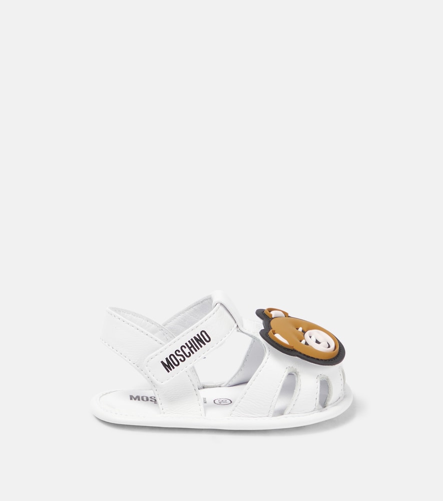 Baby Teddy Bear leather sandals