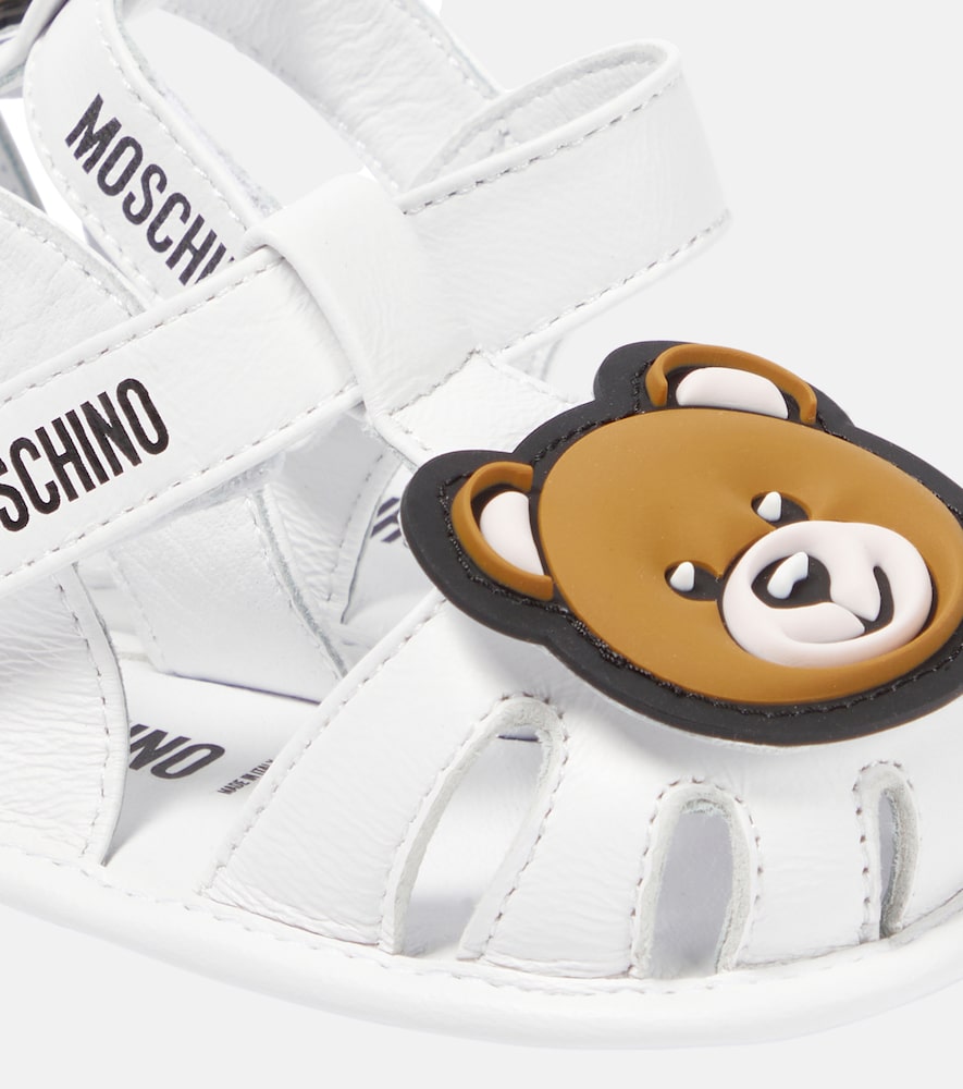 Baby Teddy Bear leather sandals