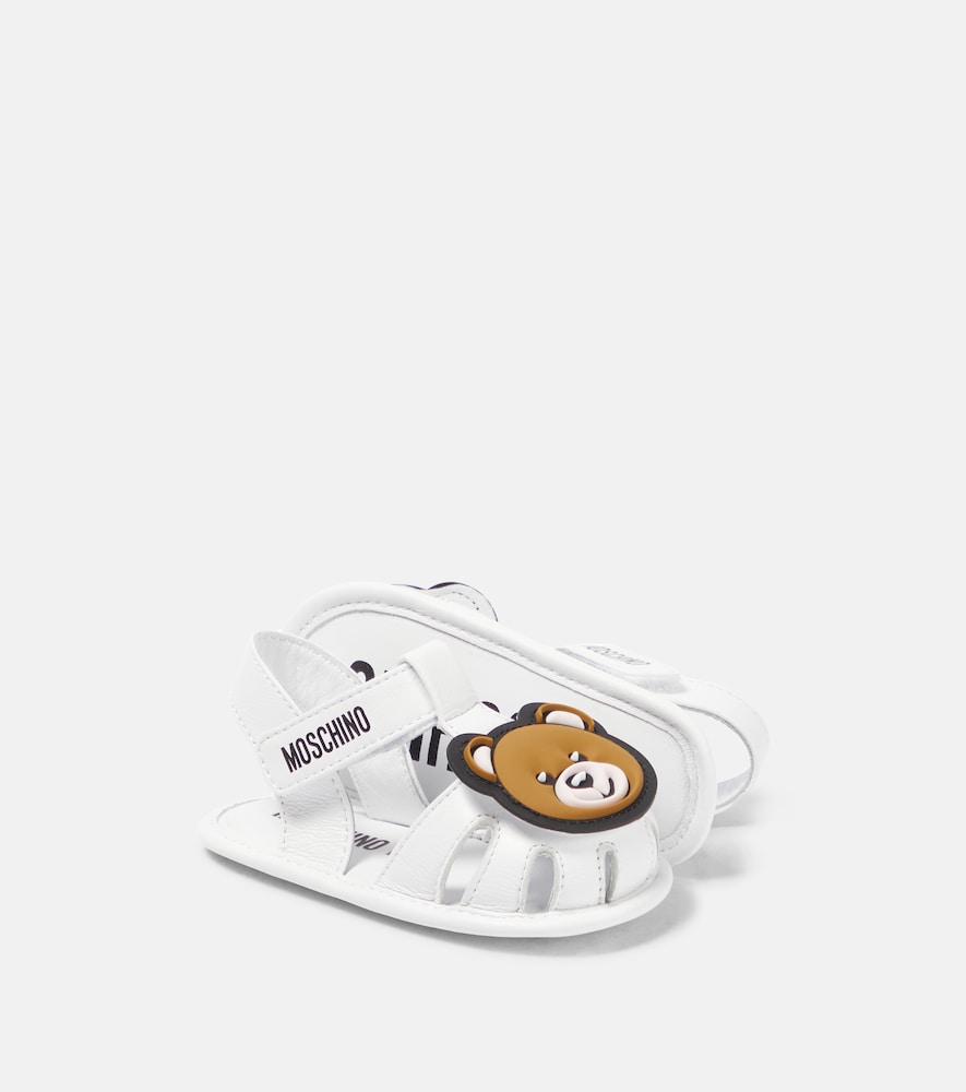 Baby Teddy Bear leather sandals