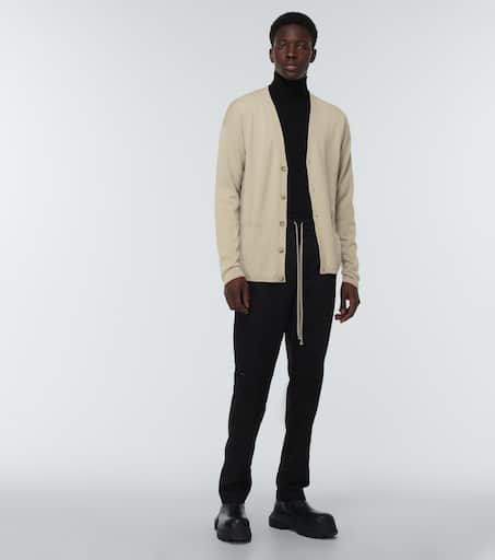 Peter wool and cotton cardigan