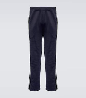 Striped track pants