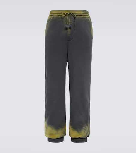 Anagram cotton jersey sweatpants