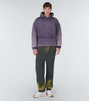 Anagram cotton jersey sweatpants